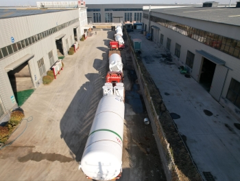 Cryogenic Tank Delivery